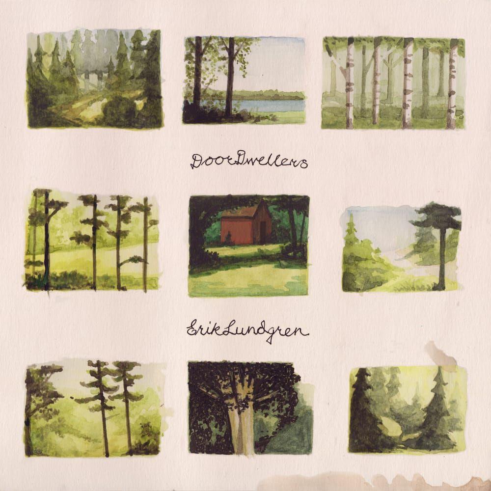 Omslaget till "Door Dwellers" är gjort av konstnären Henrik Hansen.