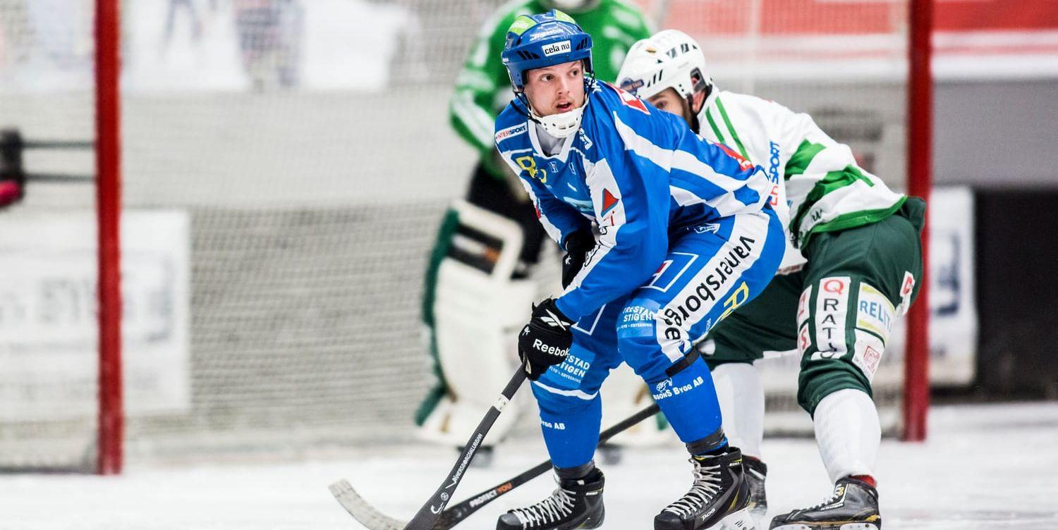 Johan Skatz varvar upp igen efter ett par säsonger i Vargöns BK, kontraktet med allsvenska Gripen Trollhättan är på 1+1 år.