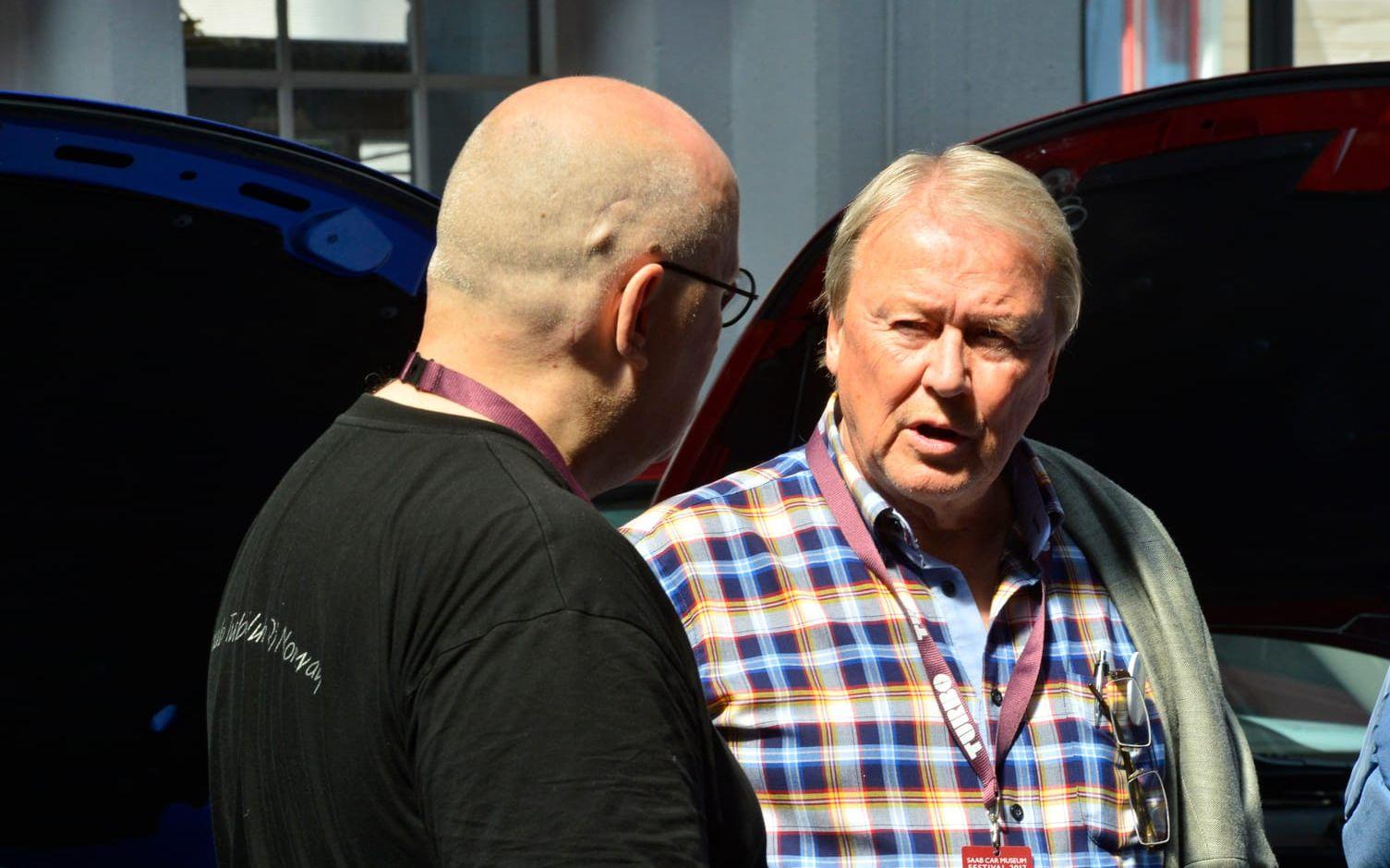 Gunnar Larsson, tidigare teknisk direktör på Saab. Foto: Stefan Bennhage
