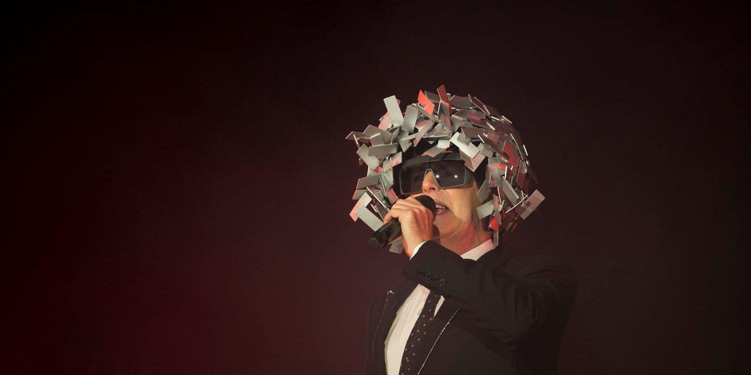 Neil Tennant i Pet Shop Boys på Rock in Rio. Arkivbild.