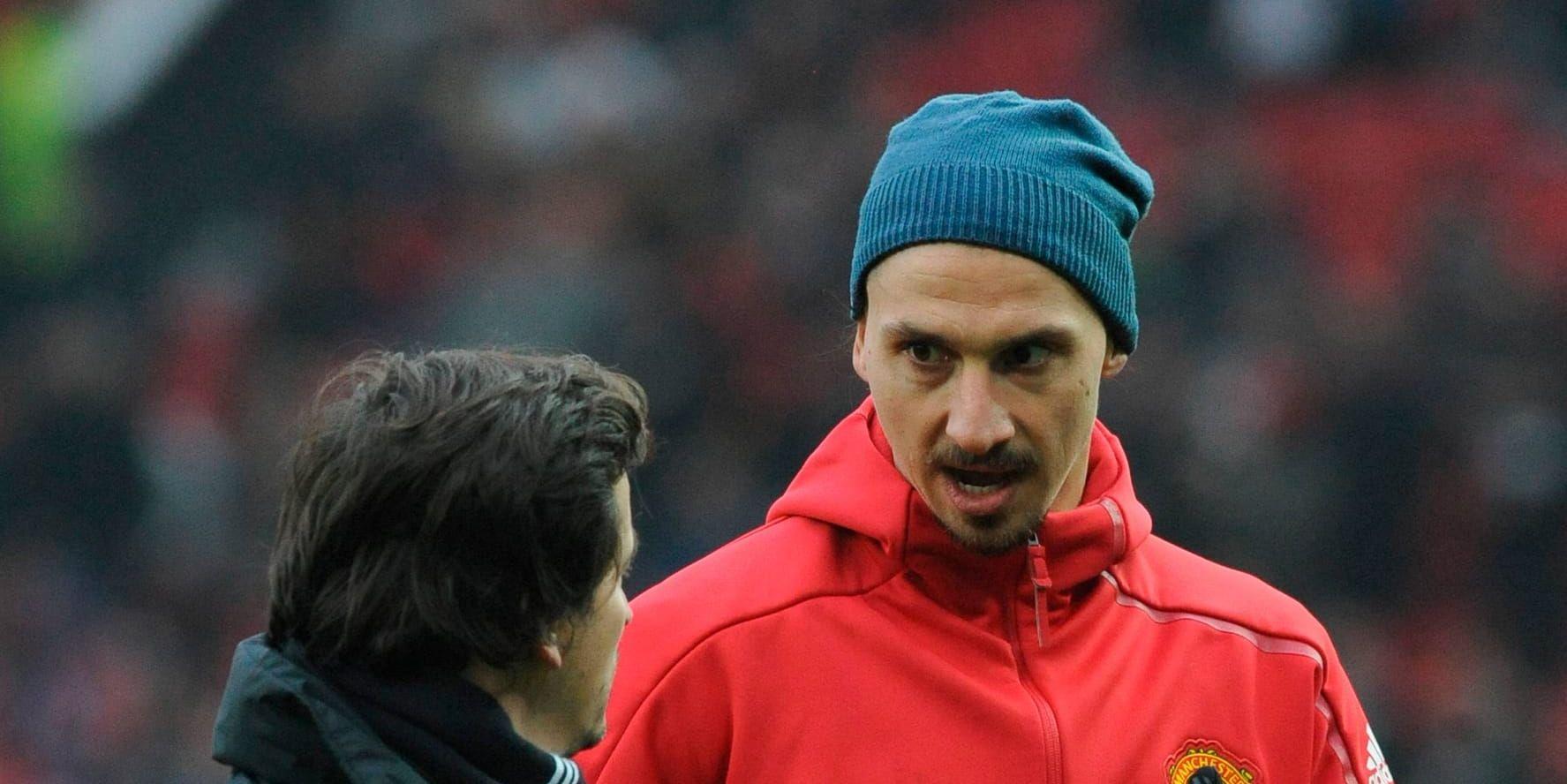 Får Zlatan Ibrahimovic spela i helgen? Arkivbild.