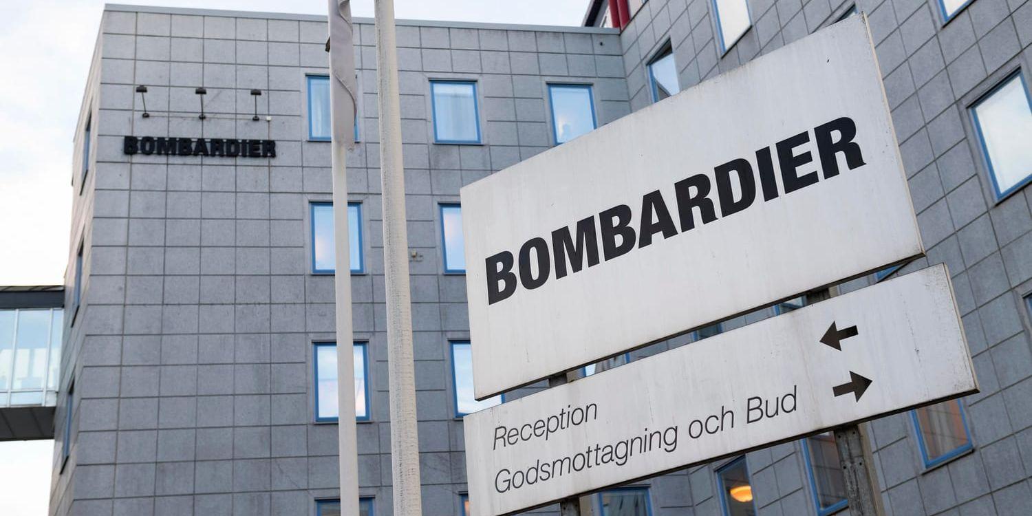 Bomardiers huvudkontor i Liljeholmen i Stockholm. Rättegången mot en mutmisstänkt säljchef har avslutats. Arkivbild.