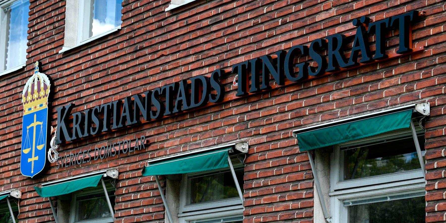 Det unga paret i Kristianstad som åtalats för att vållat sitt spädbarns död frikändes i dag av tingsrätten. Arkivbild.
