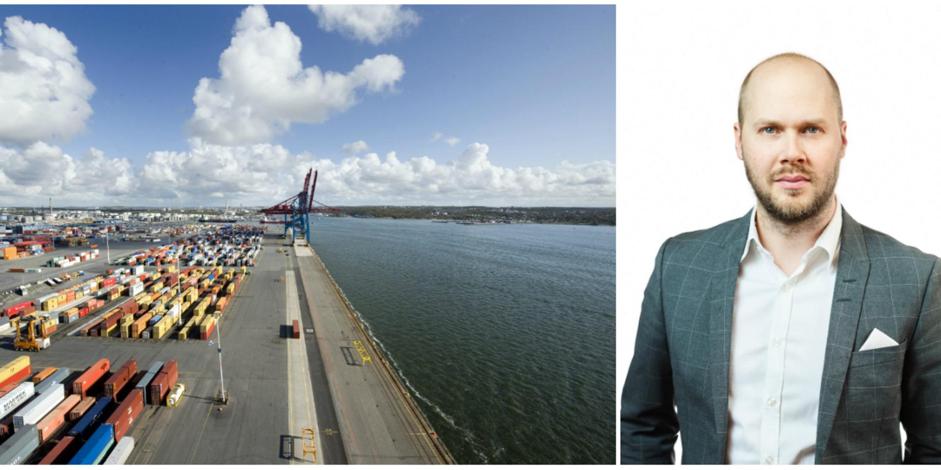 Göteborgs hamn är återigen indragen i en konflikt mellan arbetstagare och arbetsgivare.
