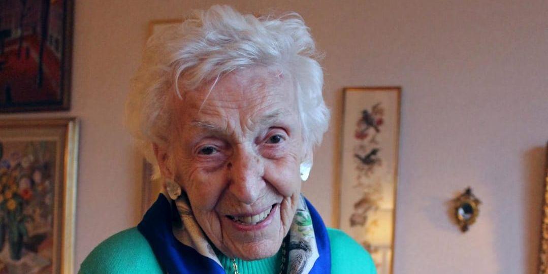 Död. Marianne Bolling var inne på sitt 103:e levnadsår när hon nu gått ur tiden den 24 februari.