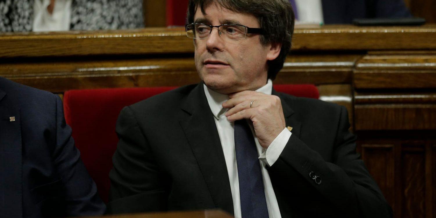 Kataloniens regionpresident Carles Puigdemont.