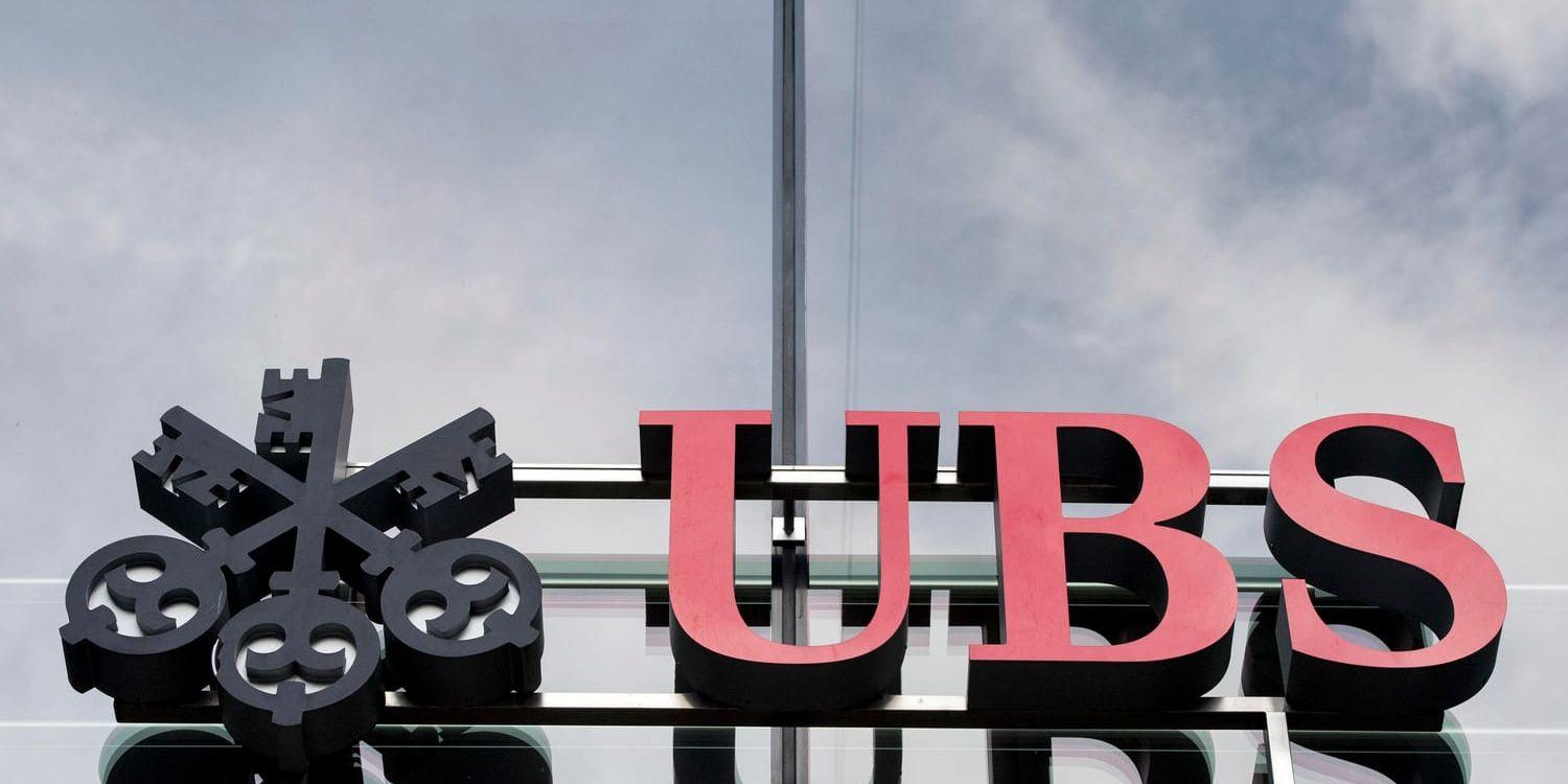 Banken UBS döms för penningtvätt. Arkivbild.