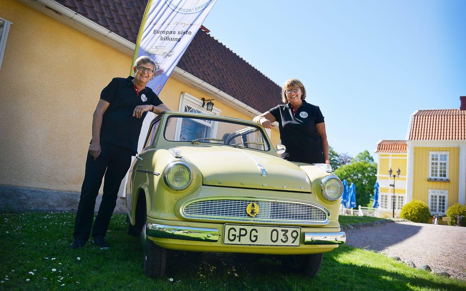 Rutinerade. Claes och Ewa Jägevall grundade Svenska Borgward-klubben för 38 år sedan. Foto: Anna-Maria Holmgren