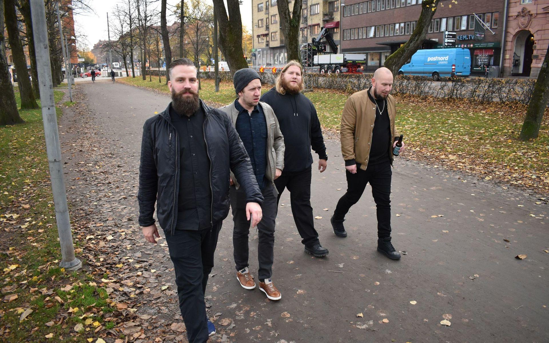 Searching for Serenity från Vänersborg är första band ut i torsdagens livesända konsert på ttela.se.