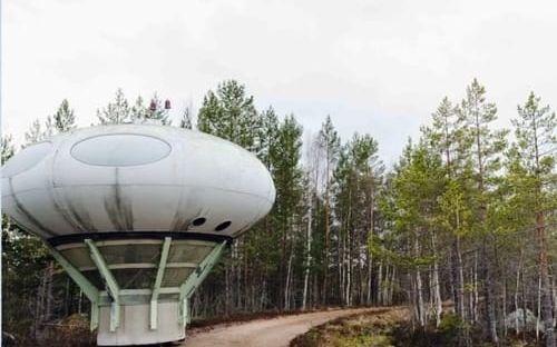 Vem drömmer inte om att bo i ett UFO? Bild: Fortifikationsverket