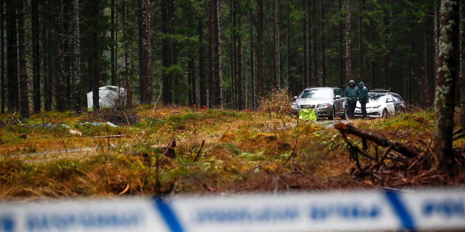 En kvinna hittades död vid ett joggingspår i Ulricehamn i oktober. Arkivbild.