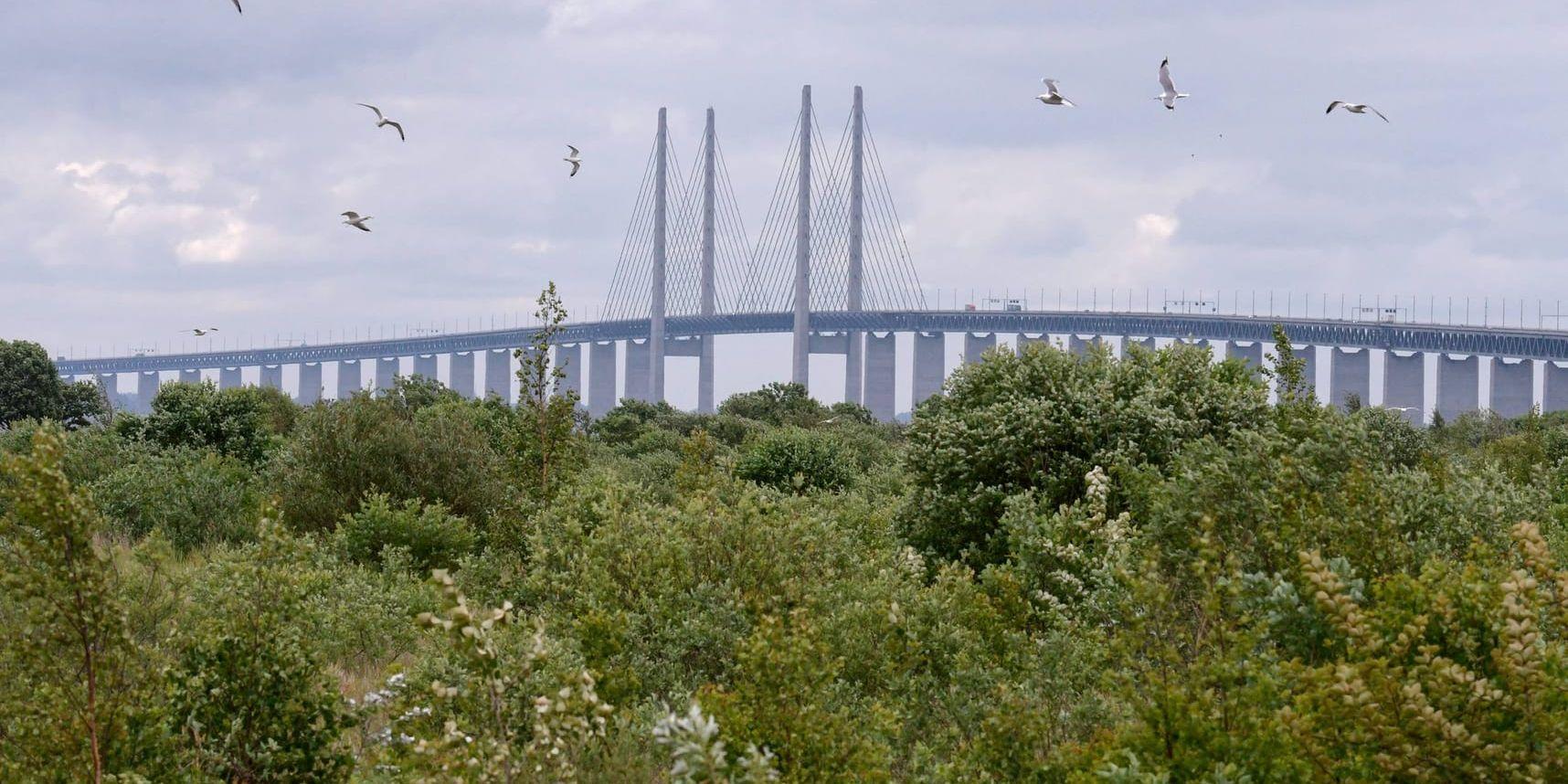 Ett nytt trafikrekord har noterats för Öresundsbron. Arkivbild.