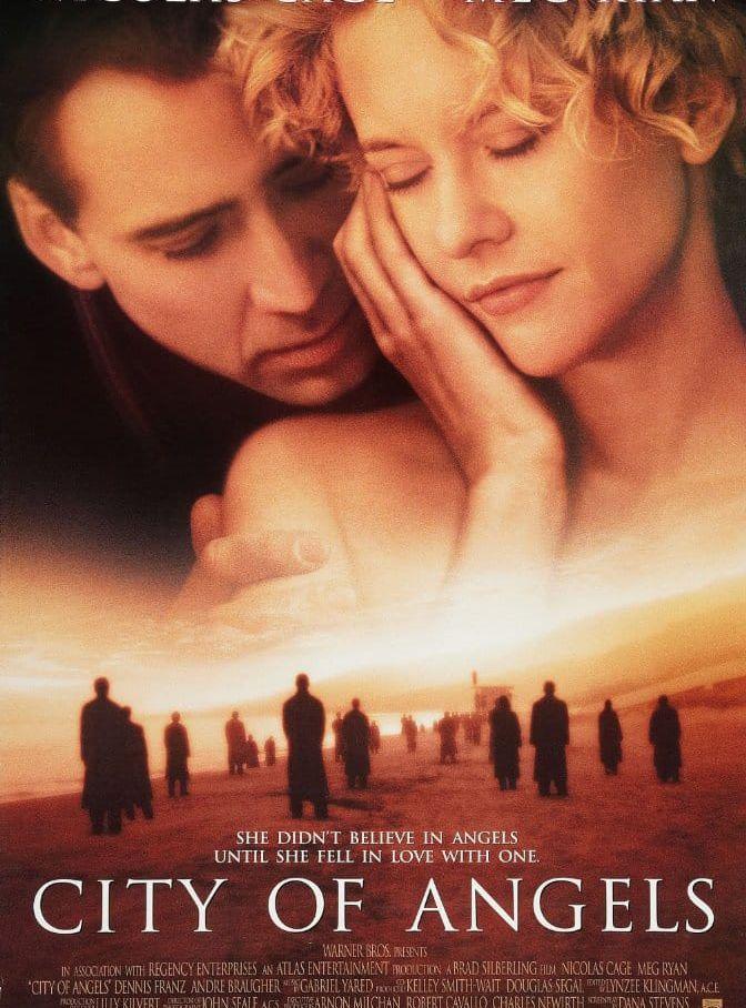 ”I would rather have had one breath of her hair, one kiss of her mouth, one touch of her hand, than eternity without it. One." - Seth (Nicolas Cage) till Maggie (Meg Ryan) i ”Änglarnas stad” från 1998. Foto: Warner Bros