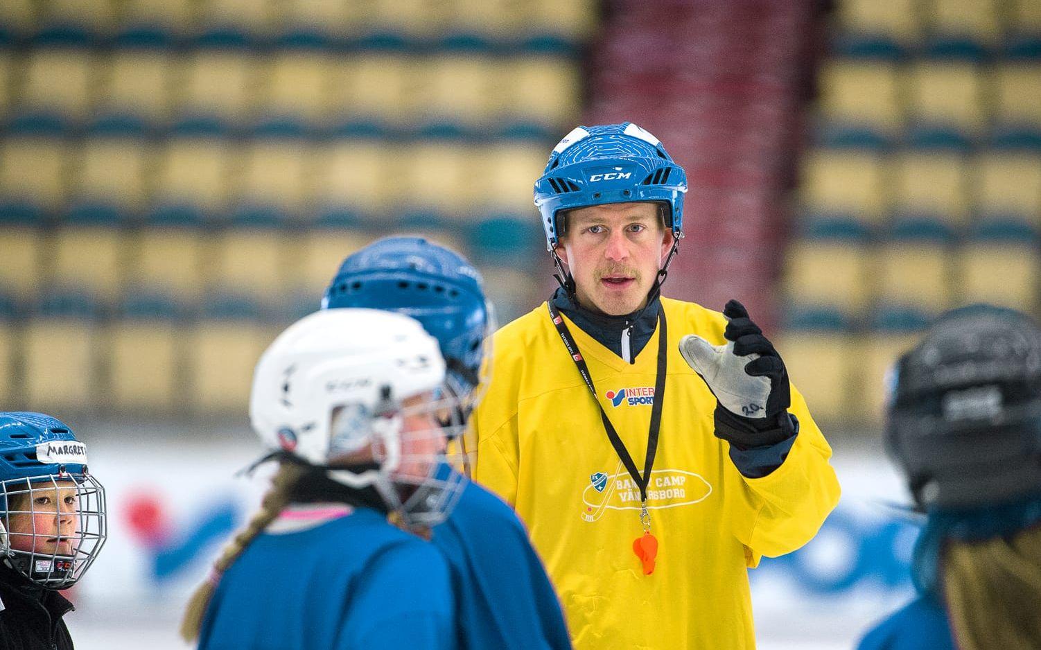 Juho Liukkonen, spelare i IFK Vänersborg, är en av ledarna.Bild: Stefan Bennhage
