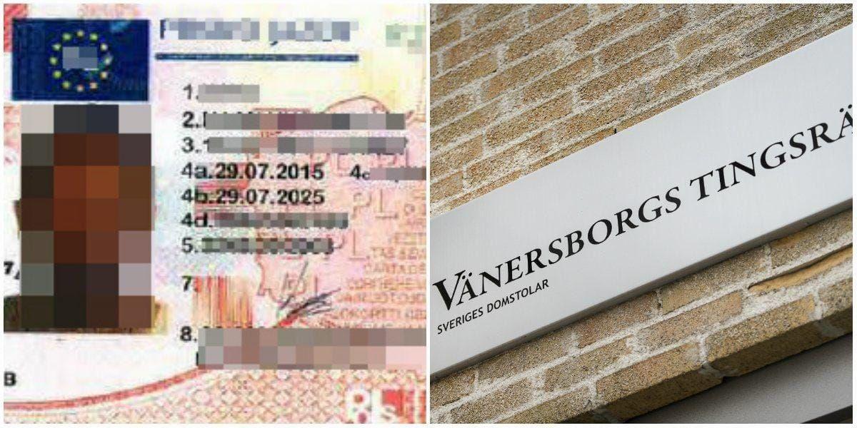 En 26-årig man åtalas i Vänersborgs tingsrätt för med ett falskt utländskt körkort försökt få ett nytt svensk körkort.