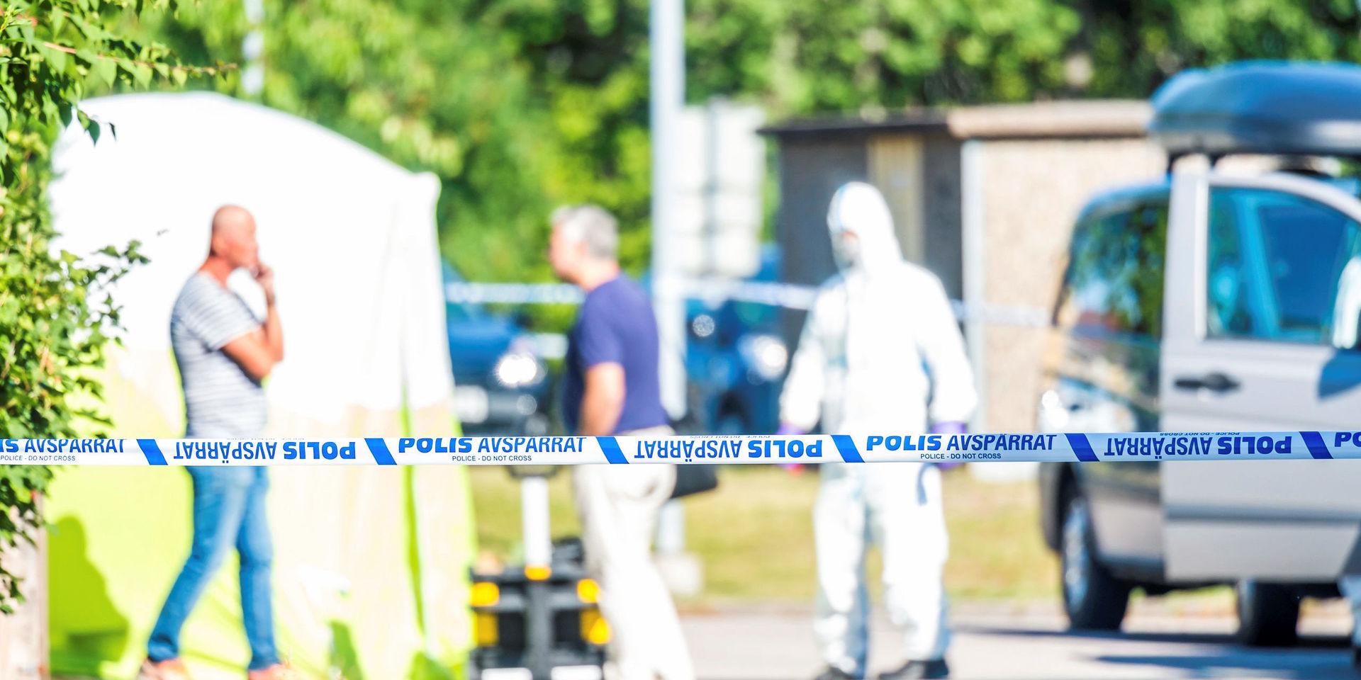 Misstänkt mord på Holmängen Vänersborg
