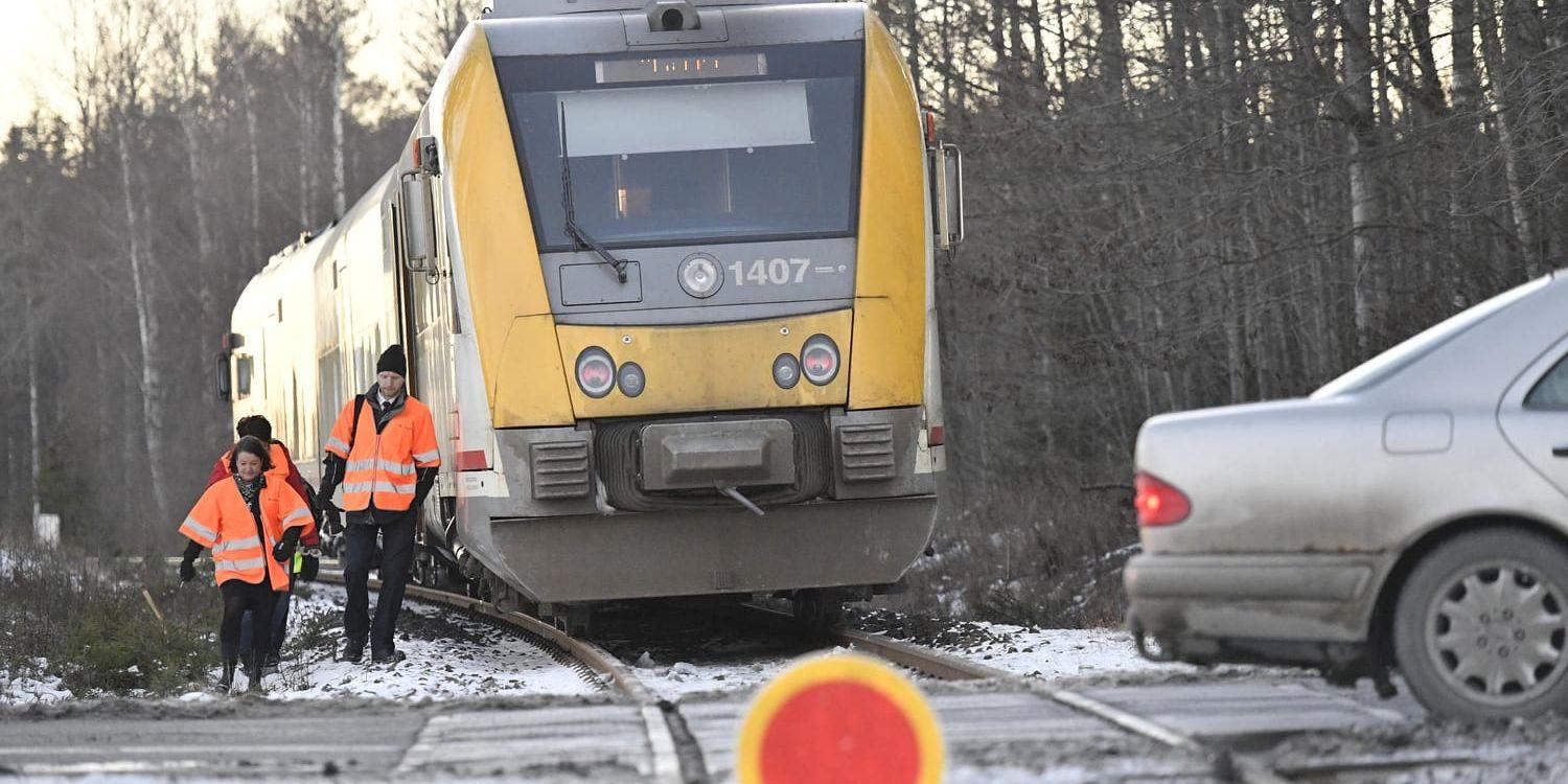 Vid obevakade järnvägsövergångar kommer det fortfarande att ske svåra olyckor, även när säkerheten i allmänhet höjs för den som åker personbil. Arkivbild.