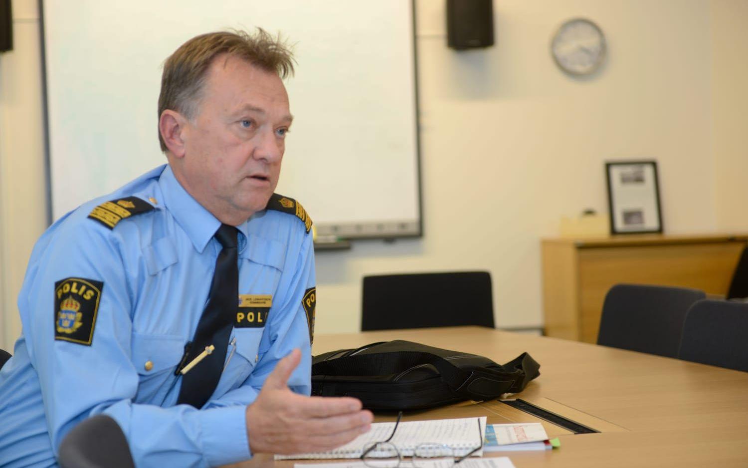 Jack Lennartsson, kommunpolis i Trollhättan. Bild:Pasi Hakopuro