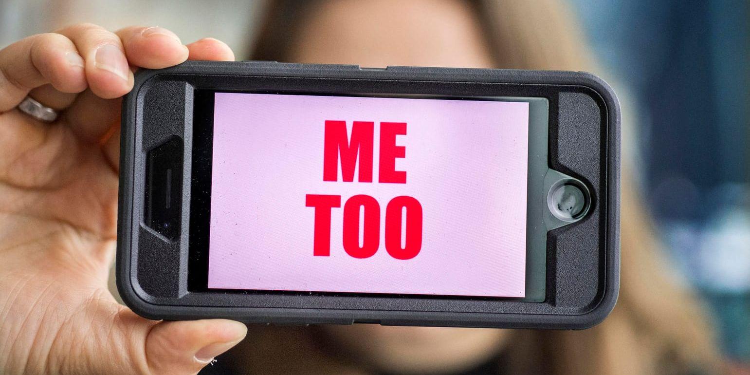 Metoo – kampanjen i sociala medier där kvinnor delar med sig av erfarenheter av sexuella övergrepp – har pågått i Sverige i över en månad nu. Rörelsen växer varenda dag. Arkivbild.