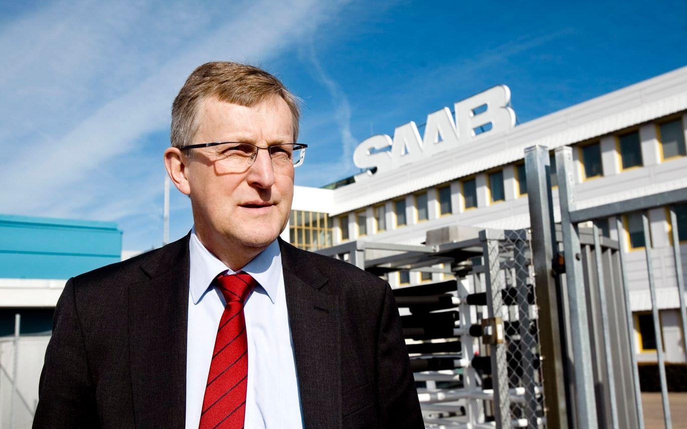 25 mars 2011: Jan-Åke Jonsson aviserar att han tänker avgå som vd i maj. Bild: Kent Eng
