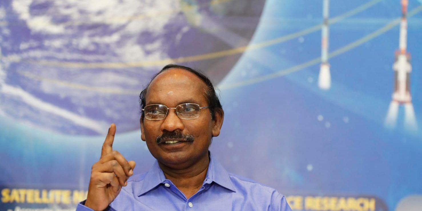 Kailasavadivoo Sivan är chef för Indiens rymdstyrelse (Isro).