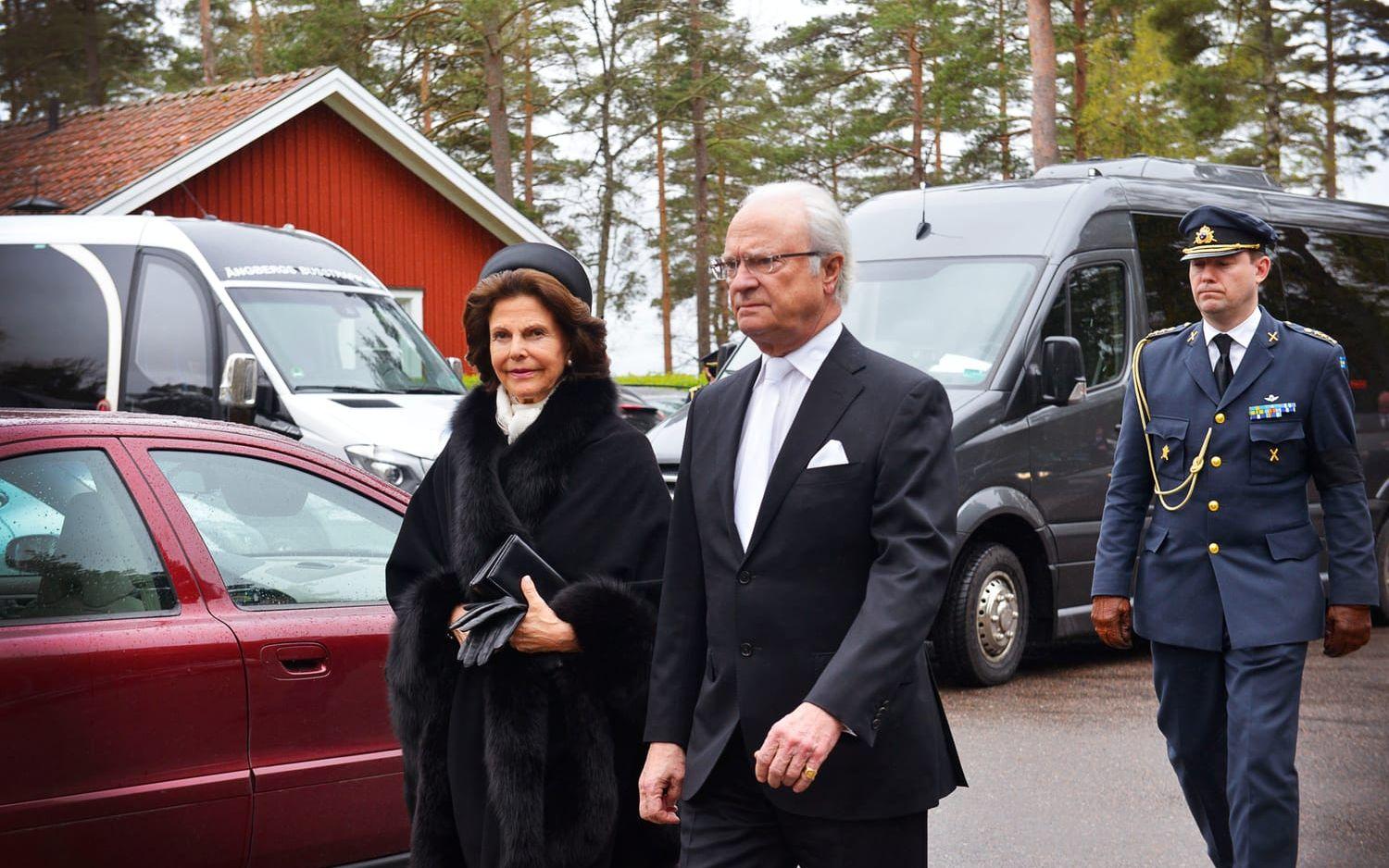 Drottning Silvia tillsammans med Kung Carl Gustaf. Foto: Anna-Maria Holmgren
