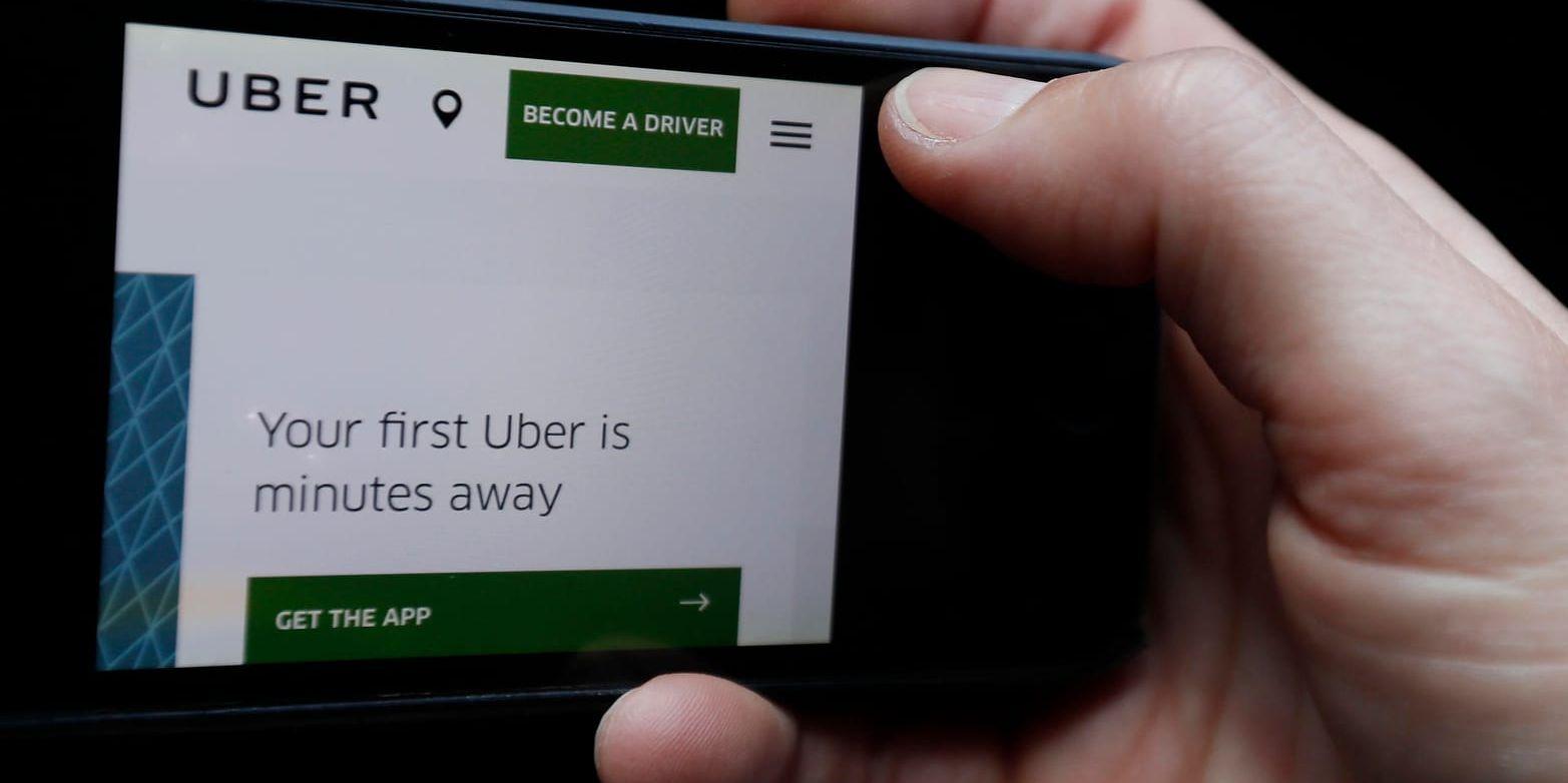 EU-domstolen har slagit fast att Uber är en taxitjänst. Arkivbild.