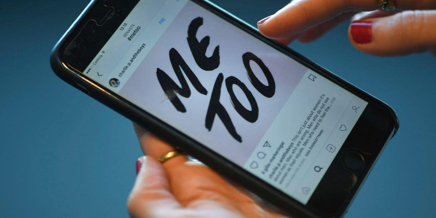 Ett stort antal kvinnor har den senaste tiden delat med sig av sina erfarenheter av sexuella övergrepp under hashtaggen #metoo. Arkivbild.