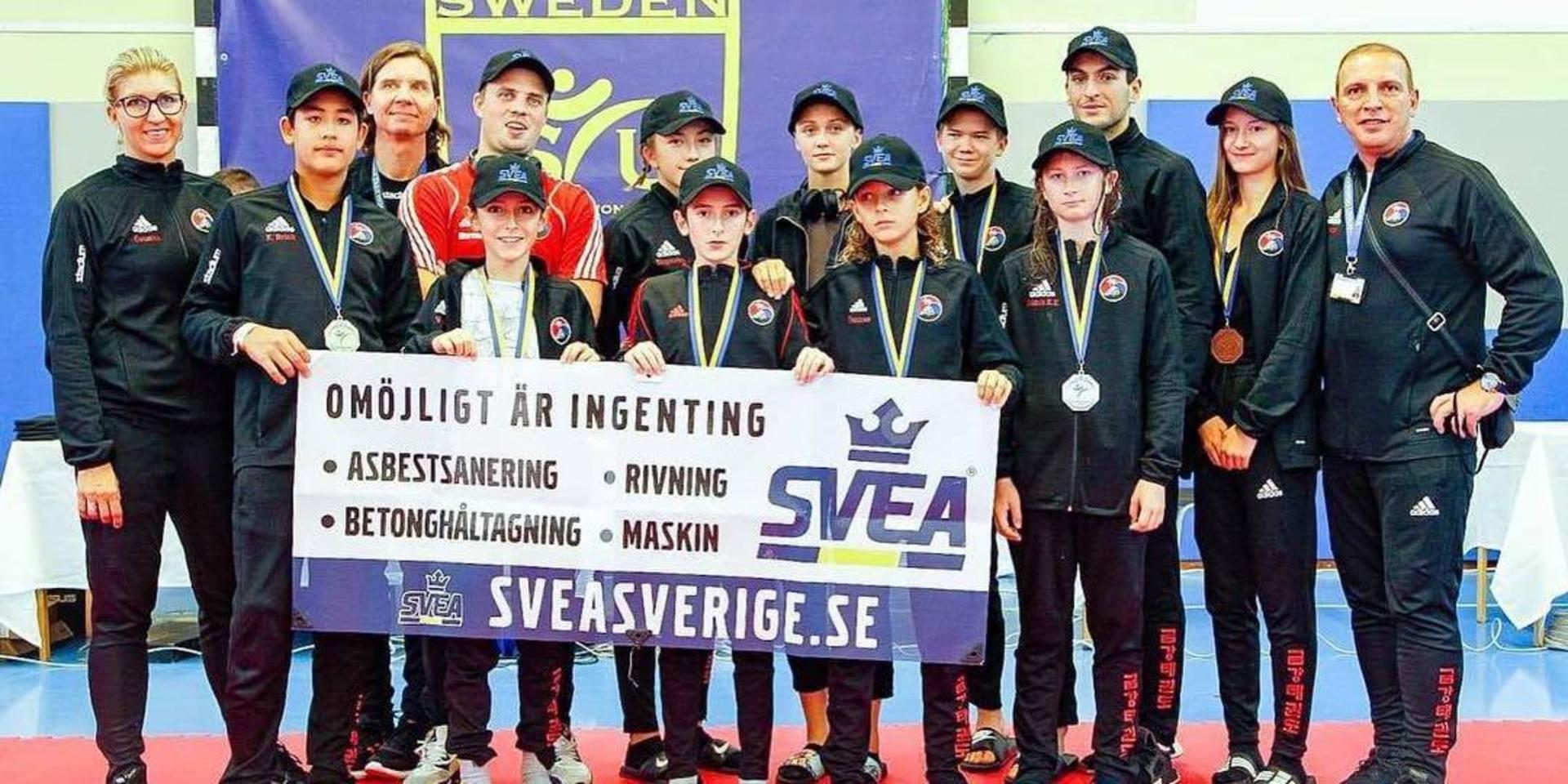 Team Kumgang Svea skördade fina framgångar i Borlänge den gångna helgen.