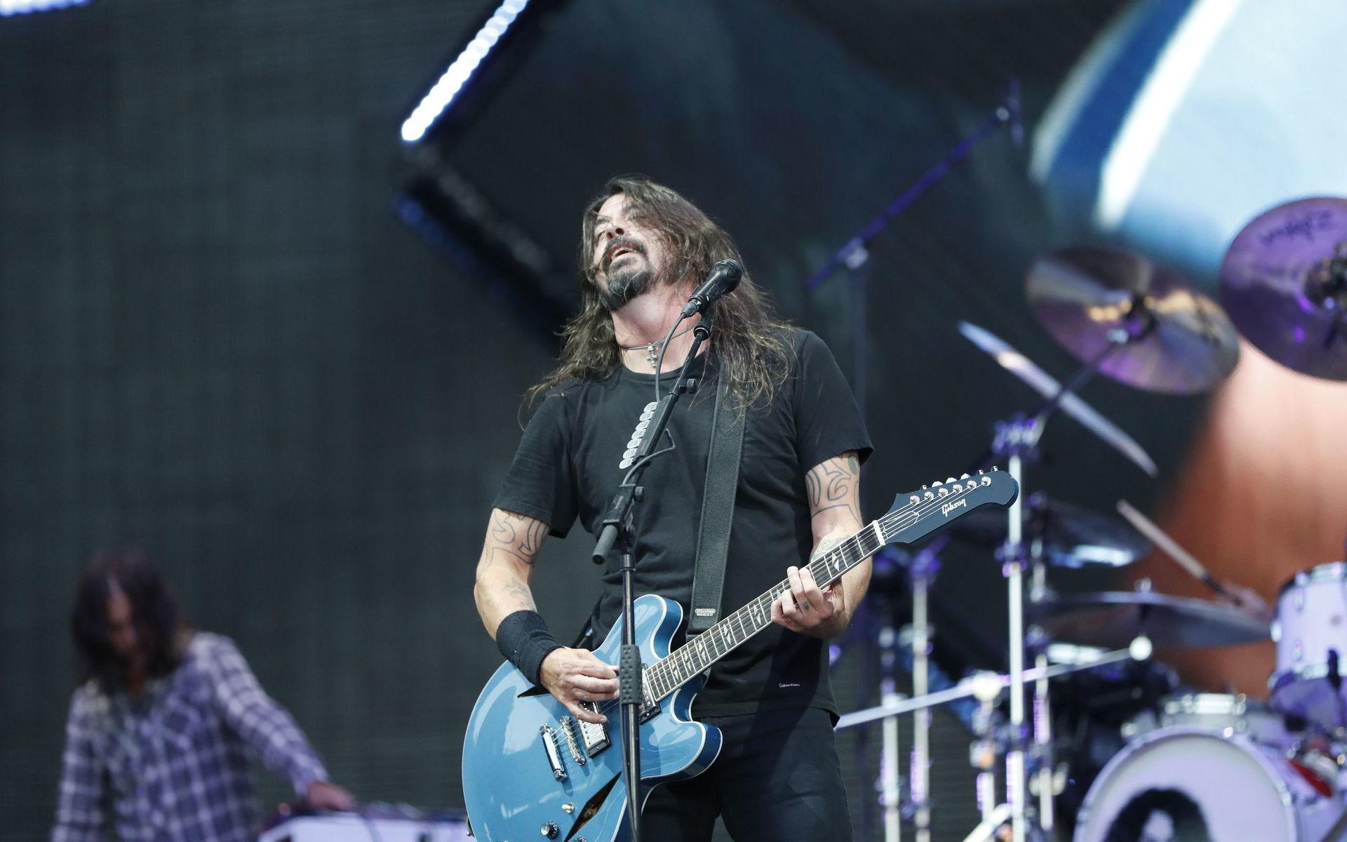 Dave Grohl - frontfigur och sångare i Foo Fighters.