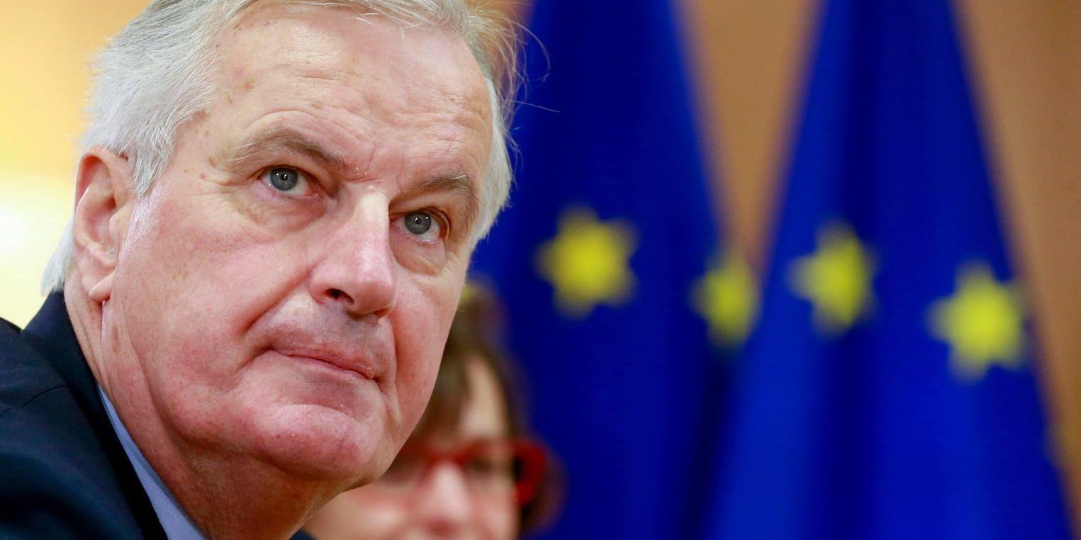 EU:s chefsförhandlare om brexit, Michel Barnier. Arkivbild.