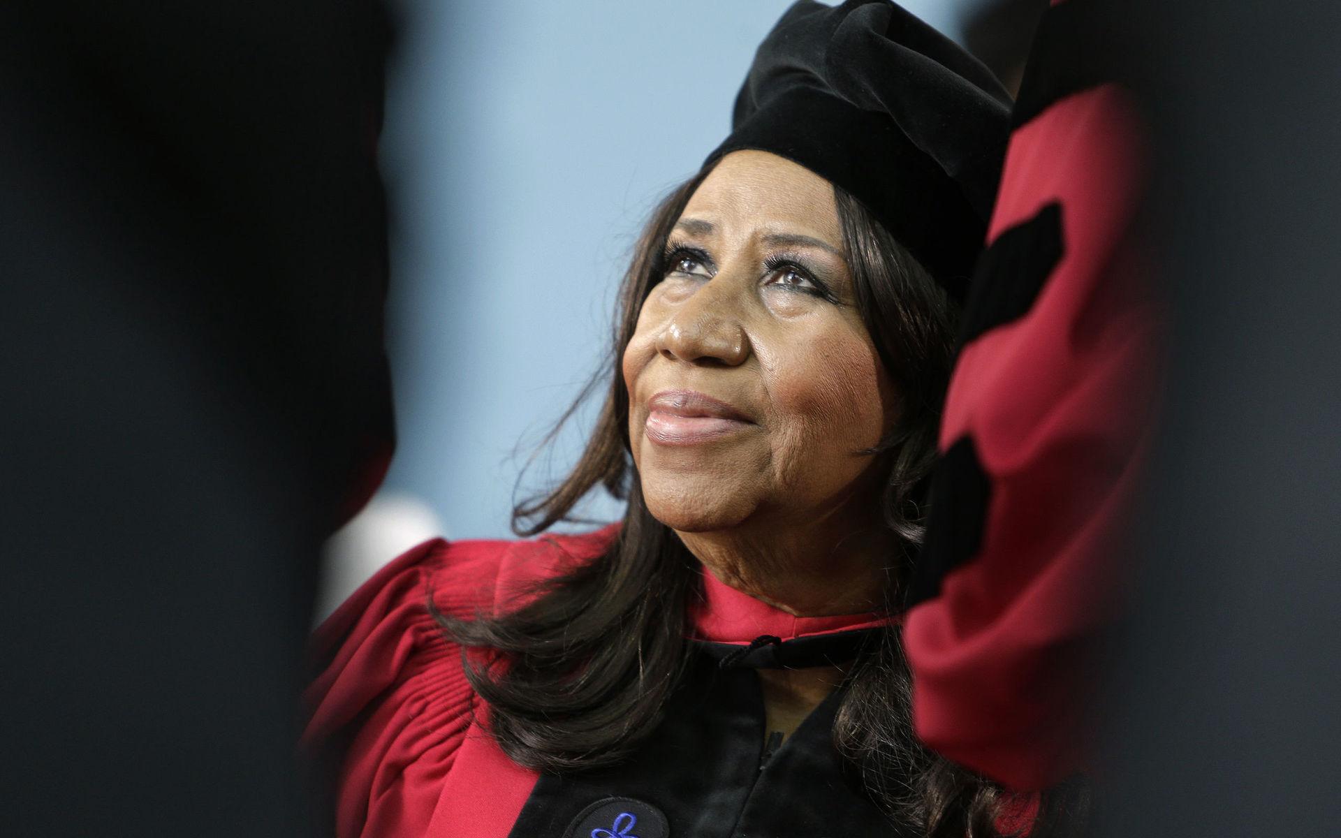 Den 29 maj 2014 blev Aretha Franklin hedersdoktor vid Harvard utanför Boston. 