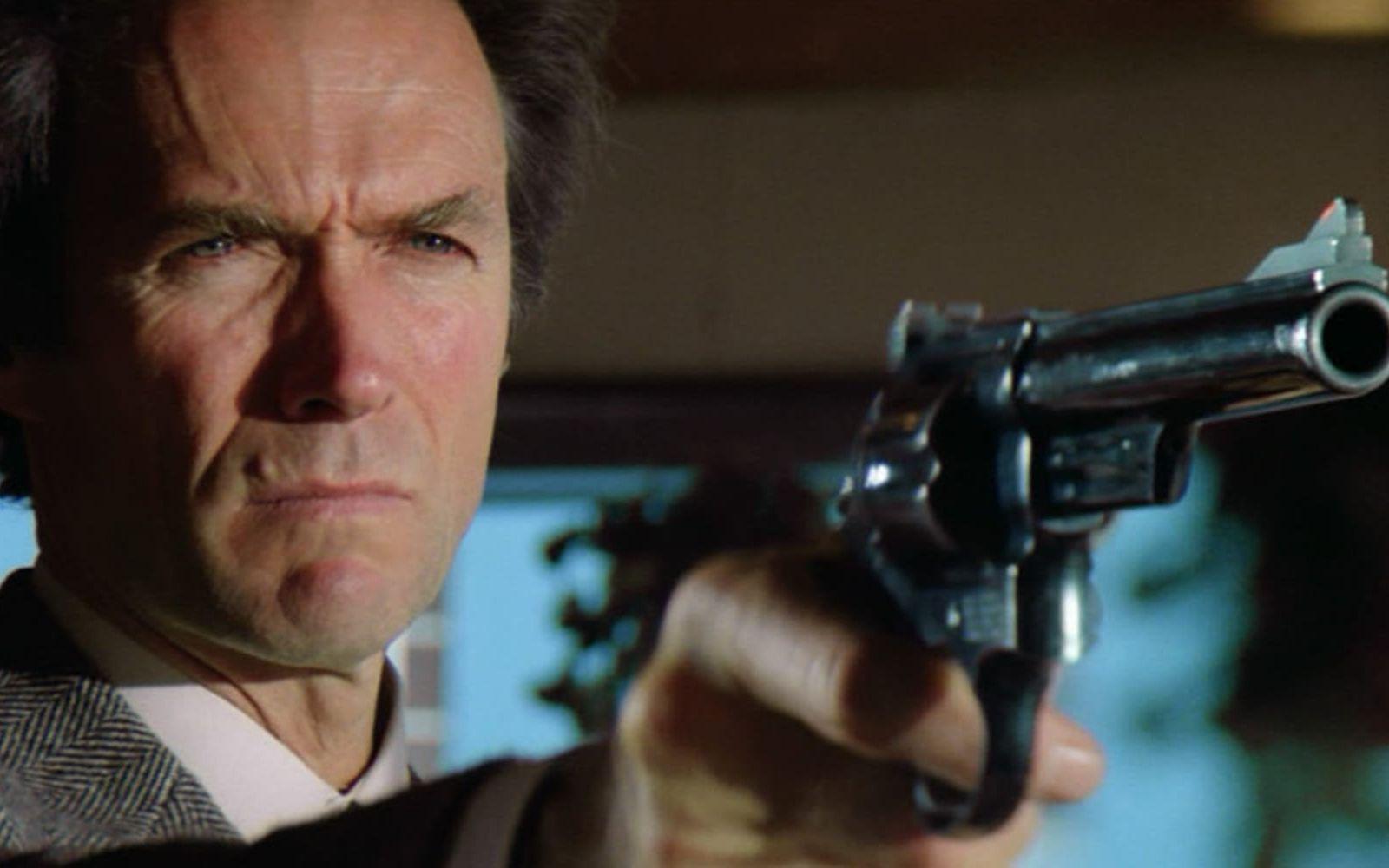 "Go ahead, make my day." — Clint Eastwood som Harry Callahan i Sudden Impact, 1983