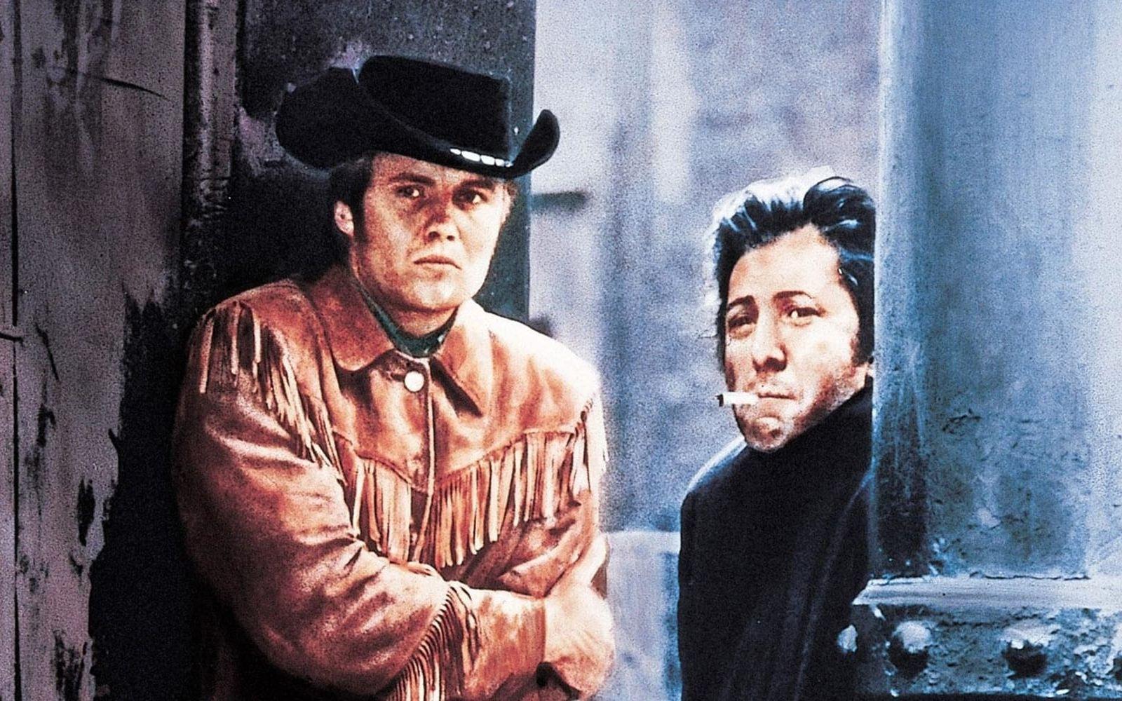 "I'm walking here! I'm walking here!" – Dustin Hoffman som Ratso i Midnight Cowboy, 1969. Foto: Stella