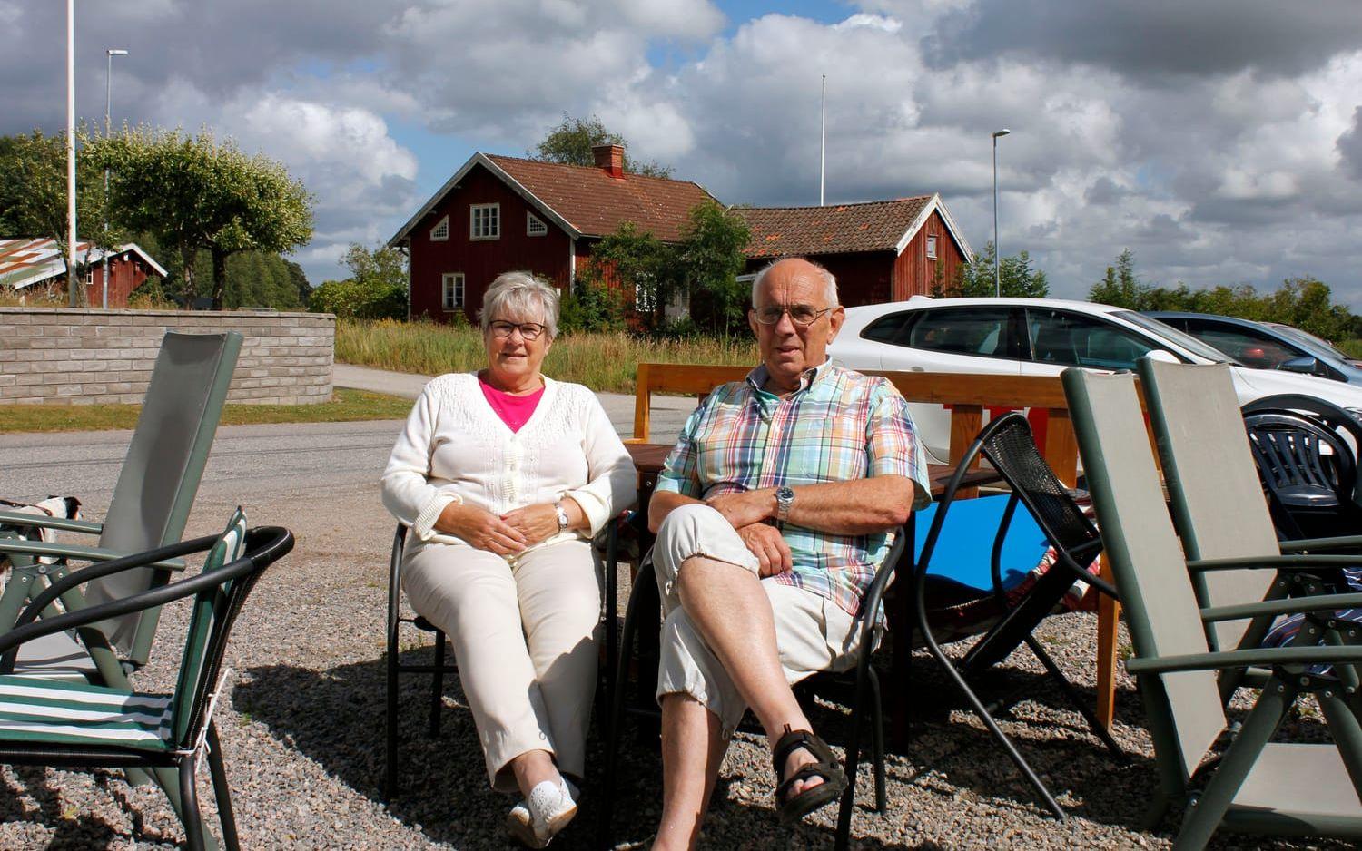 Paret Stig och Anita Widén såg en annons i TTELA och gjorde ett besök. Sedan har det blivit en tradition att komma hit.