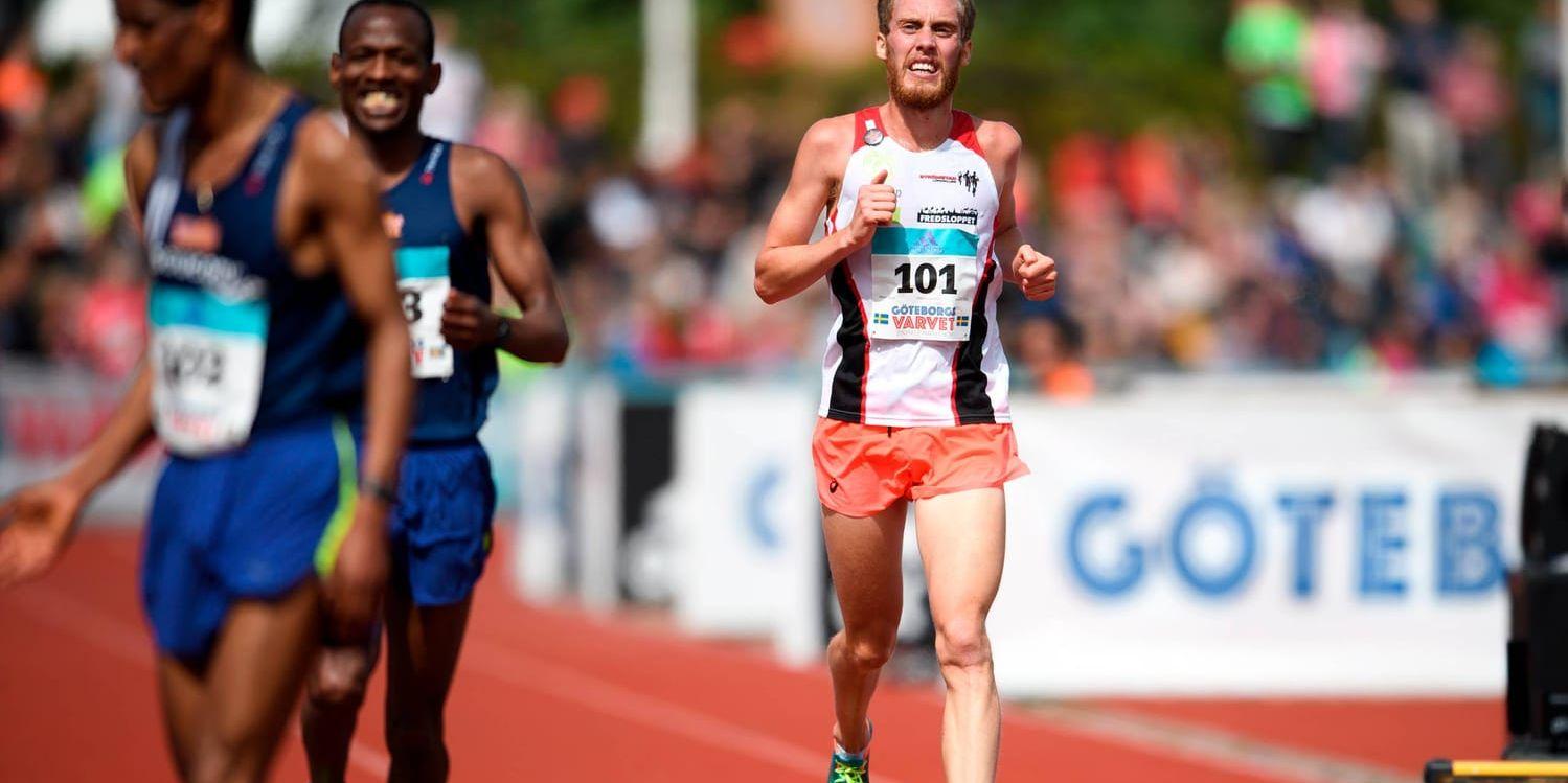 Mikael Ekvall, springer för en biljett till Rio när EM i halvmaraton avgörs i Amsterdam den 10 juli.