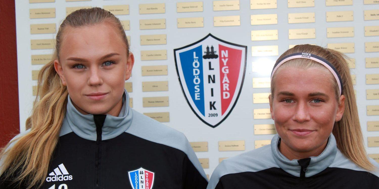 Tilda Magnusson Tell och Matilda Johansson stod tillsammans för fyra mål i LNIK:s 5-2-seger mot Stenungsund.