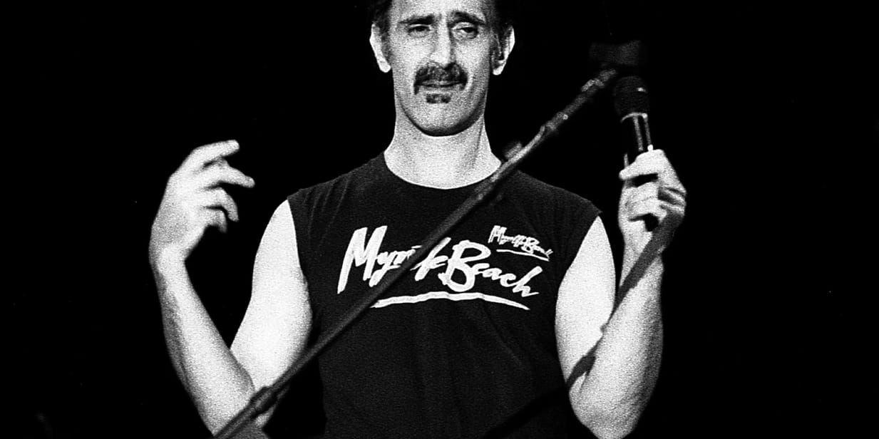 Frank Zappas hologram åker på turné. Arkivbild.