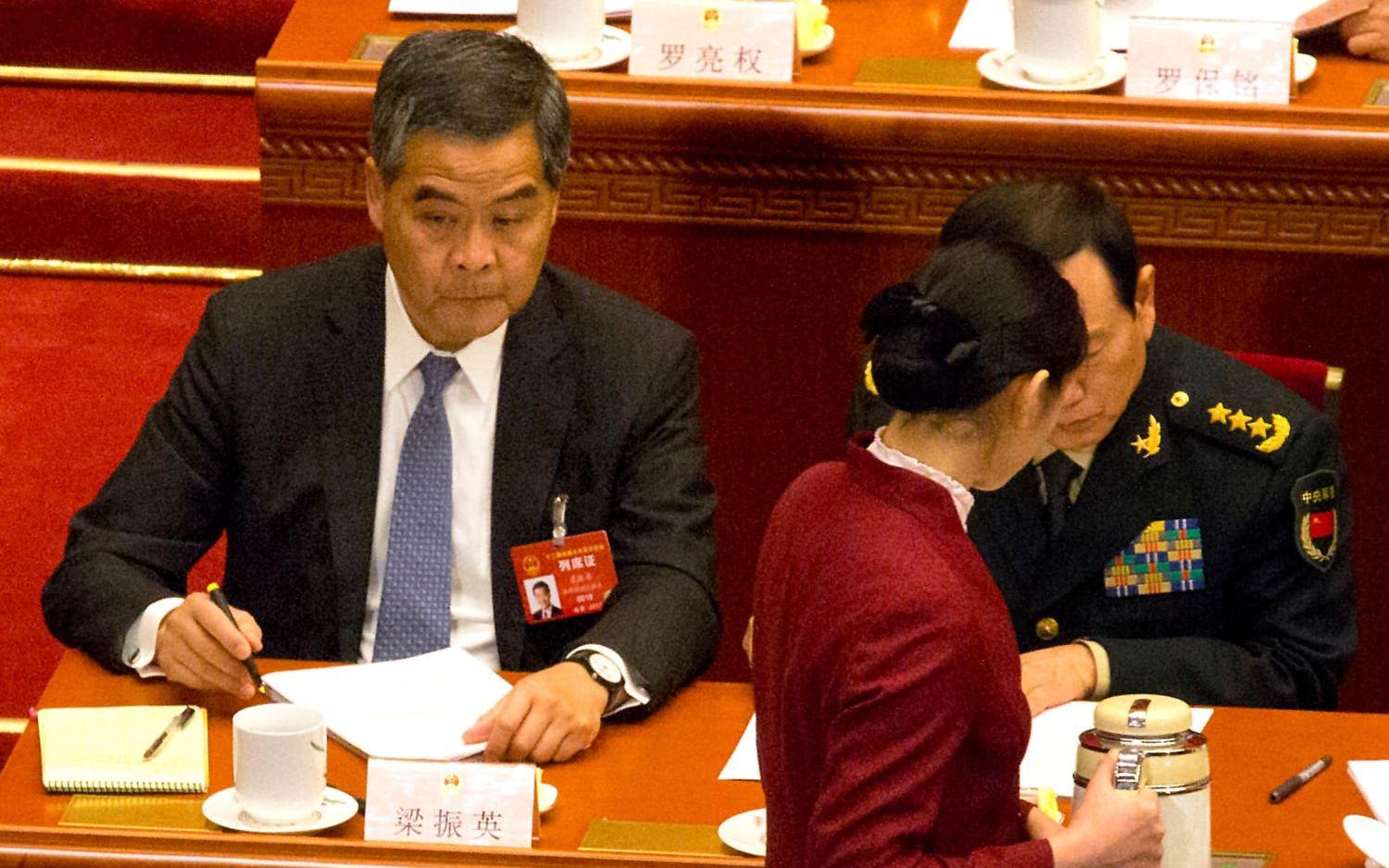 <strong>LEUNG CHUN-YING,</strong> chefsminister i Hong Kong: 5,14 miljoner kronor