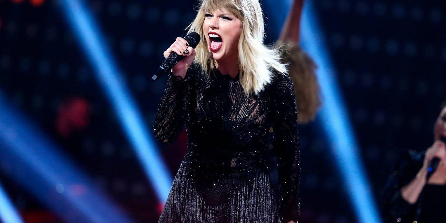 Taylor Swift har släppt ännu en låt från sitt kommande album "Reputation". Arkivbild.