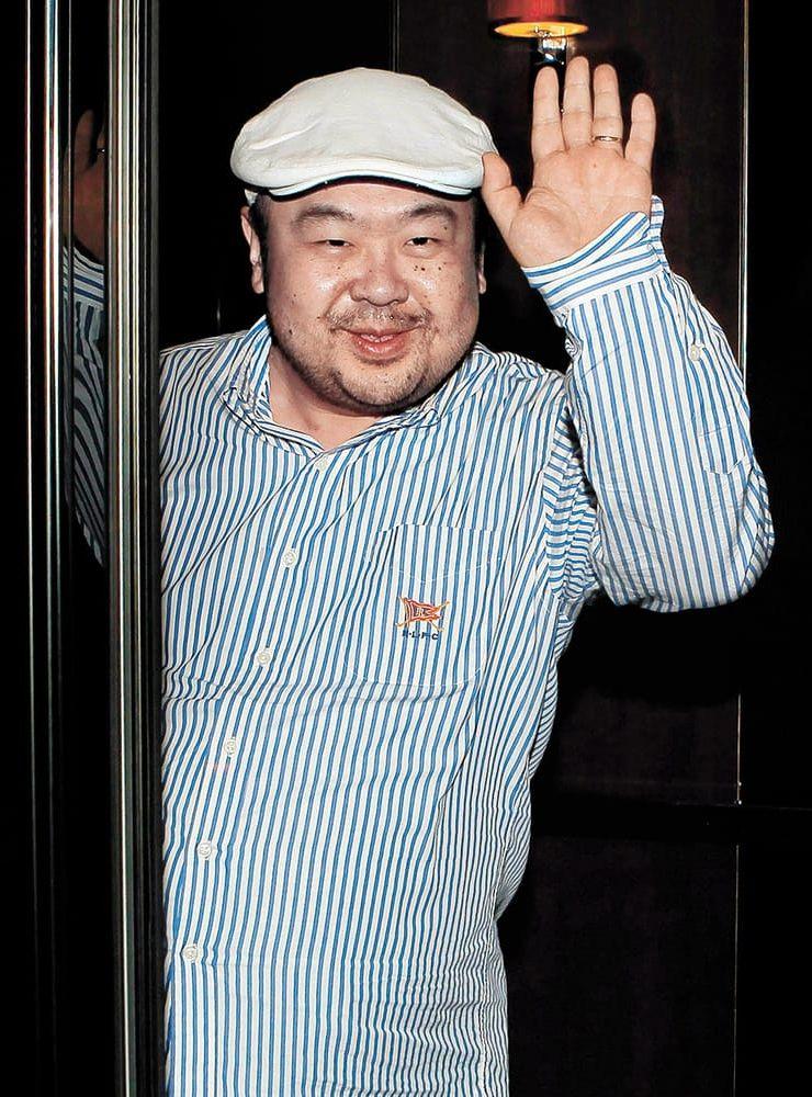 Kim Jong Nam 2010 i Macau, där han intervjuades av Sydkoreansk media. FOTO: TT
