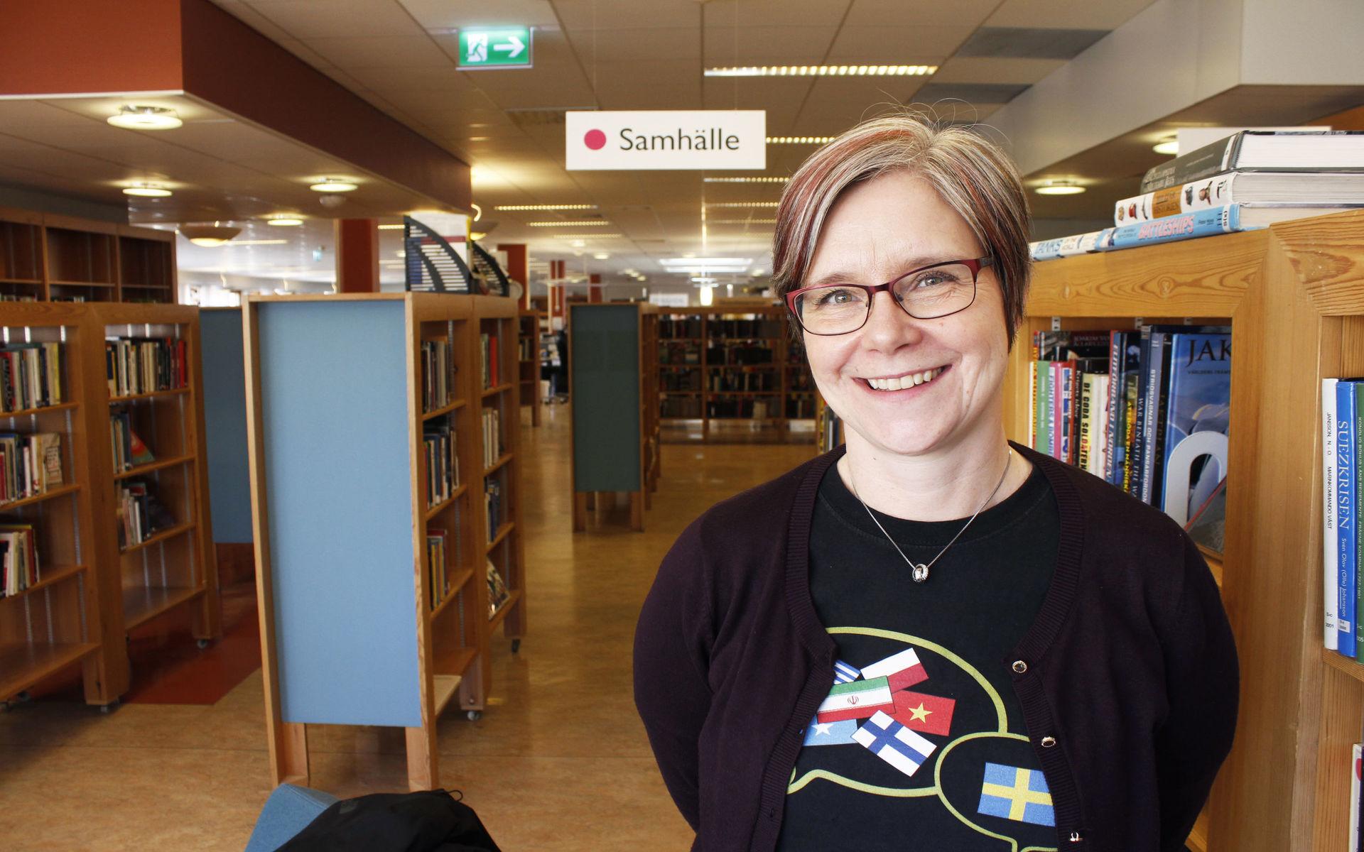 Elisabeth Johannesson, som ligger bakom Språkvän i Vänersborg och som är nominerad till TTELA:s integrationspris 2019.