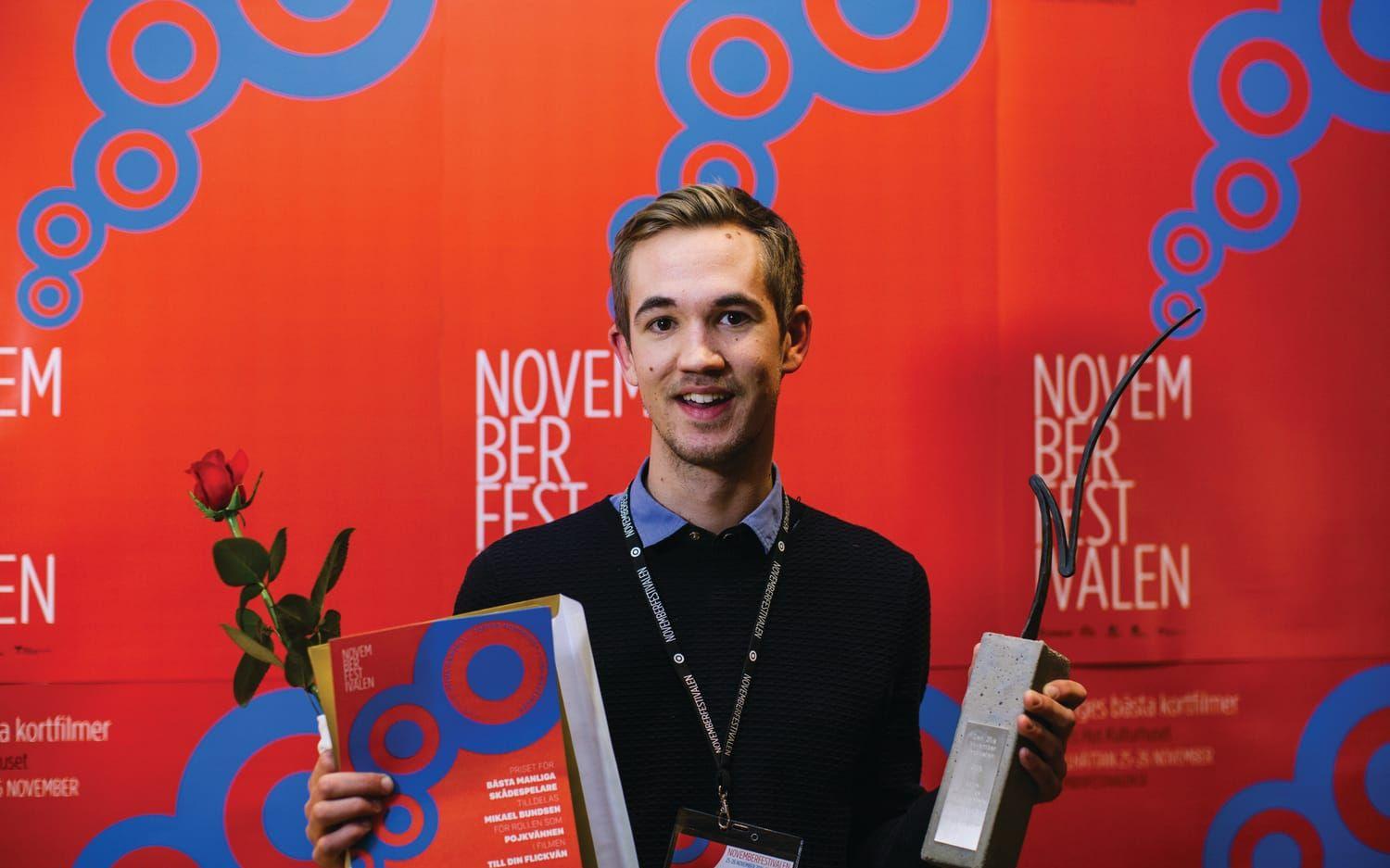 Mikael Bundsen blev Novemberfestivalens stora vinnare. Bild: Torbjörn Jackson