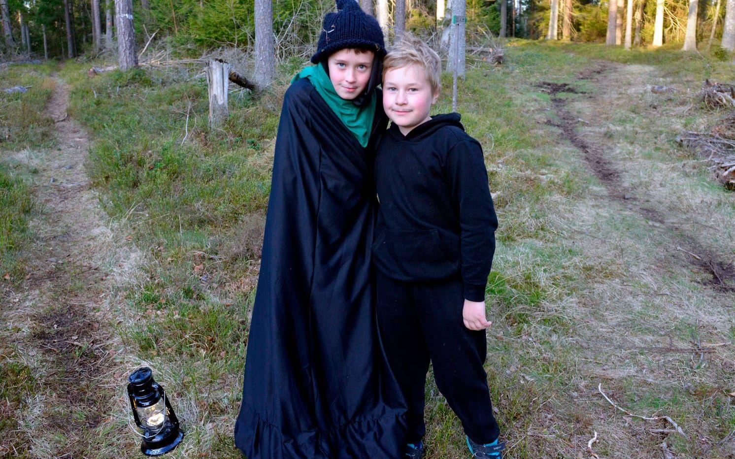 Lyktgubbarna Albin Freiholtz och Leo Andersson. Foto: Jonas Myrholm