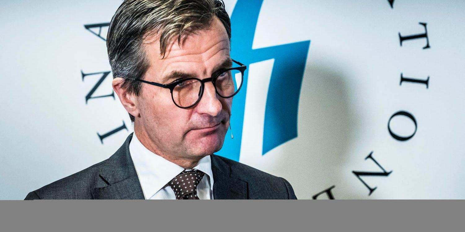 Finansinspektionens generaldirektör Erik Thedéen får kritik. Arkivbild.