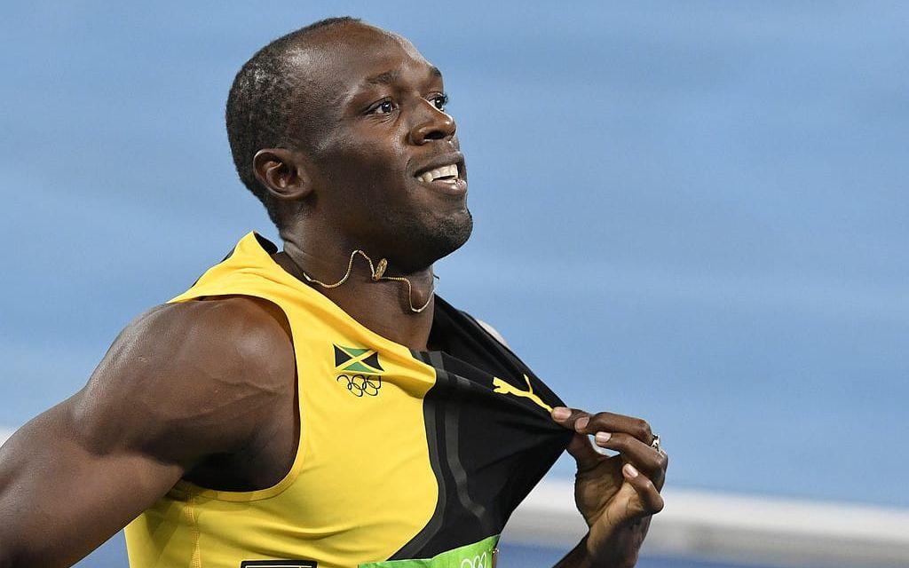 91. Friidrotts-stjärnan Usain Bolt: 32.5 miljoner amerikanska dollar. Har reklamavtal med bland annat Puma och är idag en idrottslegend. Foto: TT.