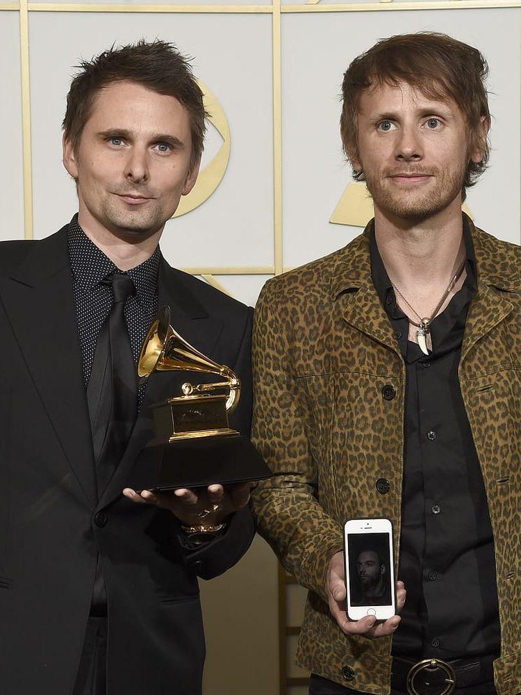 44. Rockbandet Muse: 49 miljoner amerikanska dollar. Albumet Drones vann en Grammy och en turné gav klirr i kassan. Foto: TT.