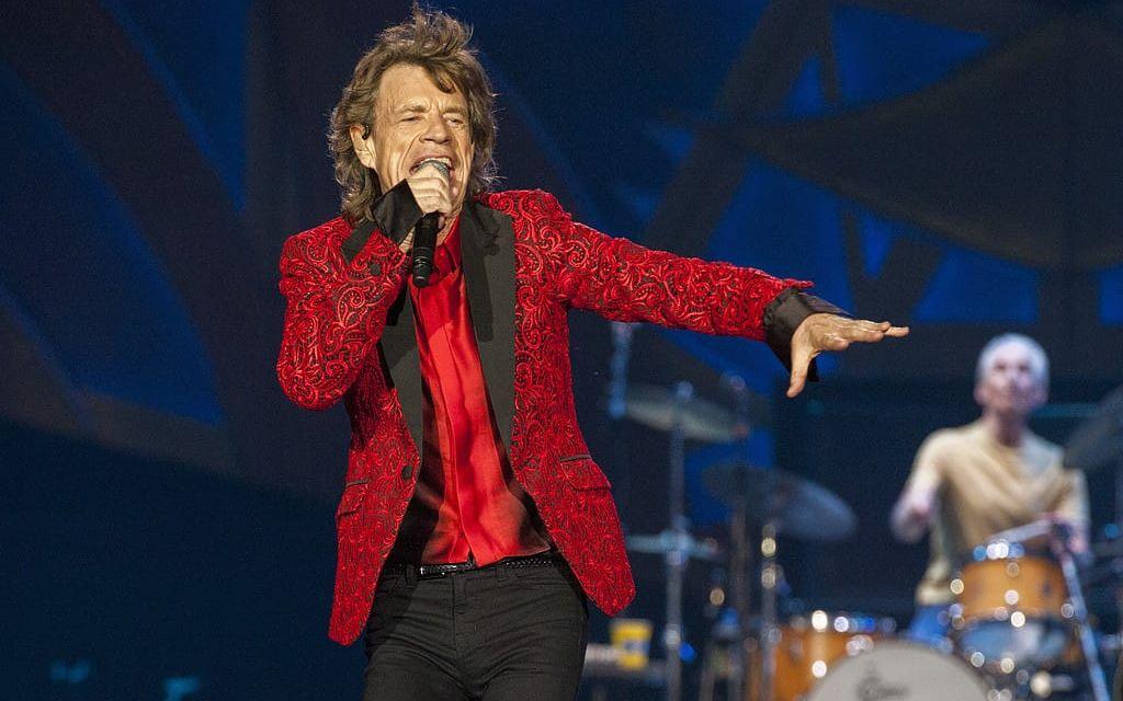 18. Rockbandet Rolling Stones: 66.5 miljoner amerikanska dollar. Fortsätter att turnera och publiken är trogen. Foto: TT.