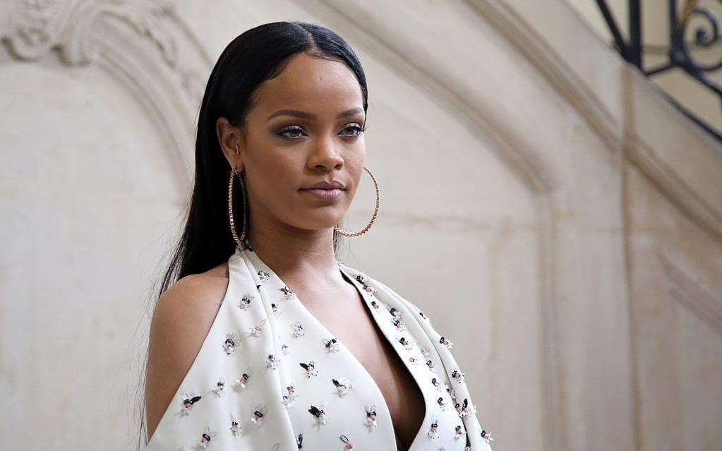 14. Musikern Rihanna: 75 miljoner amerikanska dollar. Världsturné och ett reklamavtal med bland annat Dior och Puma. Foto: TT.