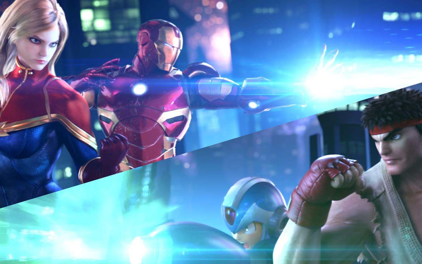 <strong>MARVEL VS CAPCOM INFINITE.</strong> Marvels hjältestall – minus X-men – möter klassiska tv-spelshjältar i crossover-fighting. Släpps under 2017 (PS4, Xbox One, PC)